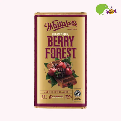 Whittaker's Berry Forest Creamy Milk Chocolate Block