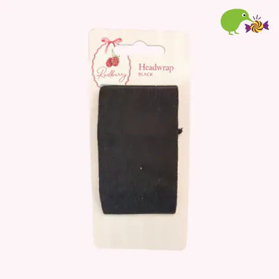 Korbond Redberry Headwrap Black