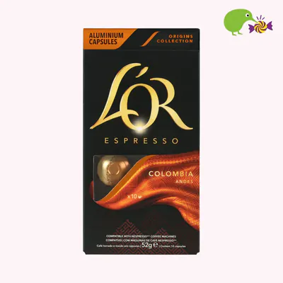 L'OR Colombia Intensity 8 Coffee Capsules