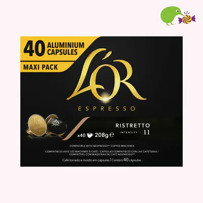 L'OR Ristretto Intensity 11 Coffee Capsules