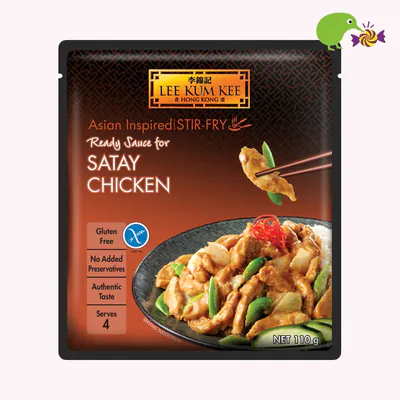 Lee Kum Kee Gluten Free Satay Chicken Ready Sauce