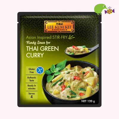 Lee Kum Kee Gluten Free Thai Green Curry Ready Sauce