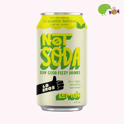 Lo Bros Lemon Sugar Free Soda