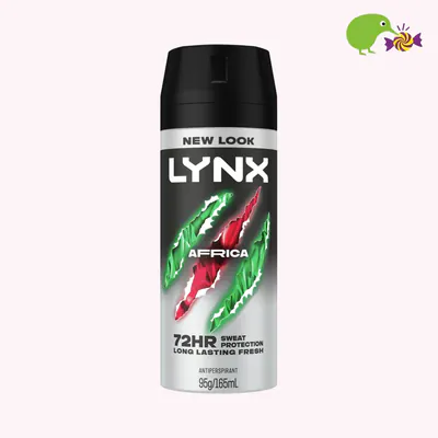 Lynx Africa Squeezed Mandarin & Sandalwood 72hr Deodorant Antiperspirant Bodyspray