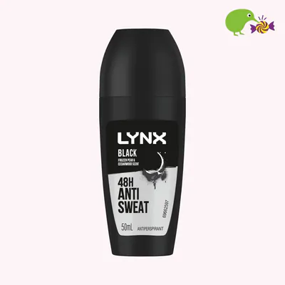 Lynx Black Frozen Pear & Cedarwood 48Hr Deodorant Antiperspirant Roll On