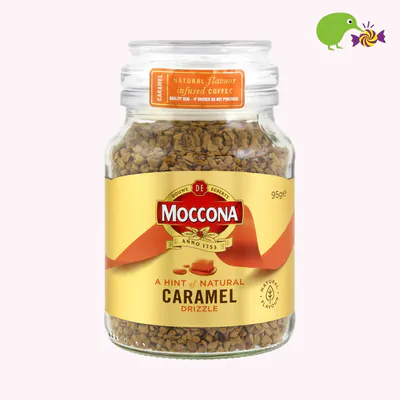 Moccona Caramel Instant Coffee Jar