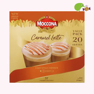 Moccona Caramel Latte Coffee Sachets
