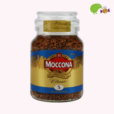 Moccona Classic Decaffeinated Instant Coffee Jar