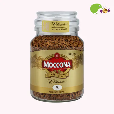 Moccona Classic Medium Roast Instant Coffee Jar