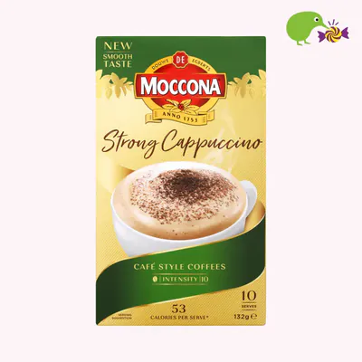Moccona Strong Cappuccino Coffee Sachets