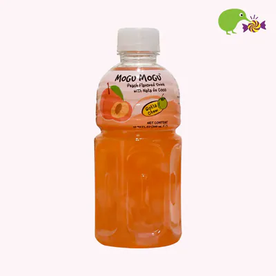 Mogu Mogu Peach Flavoured Drink With Nate De Coco