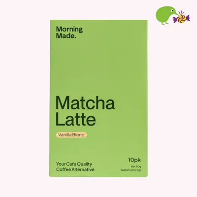 Morning Made Vanilla Blend Matcha Latte Sachet