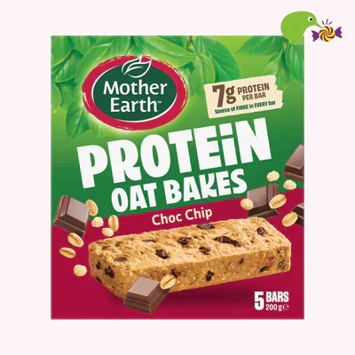 Mother Earth Chocolate Chip Protein Oat Bakes