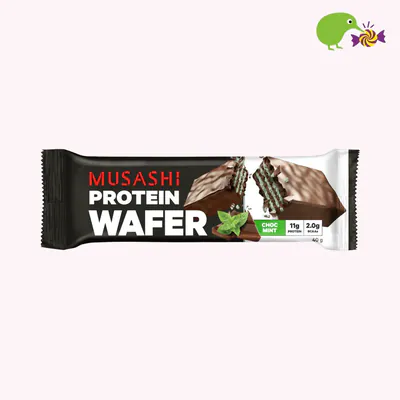 Musashi Choc Mint Flavour Protein Wafer Bar