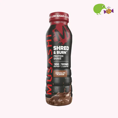 Musashi Chocolate Flavour Shred & Burn Protein Shake