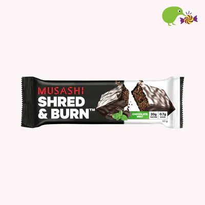 Musashi Chocolate Mint Flavour Shred & Burn Bar