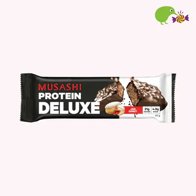 Musashi Jam Donut Flavour Deluxe Protein Bar