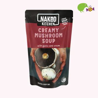 Naked Kitchen Creamy Mushroom Soup