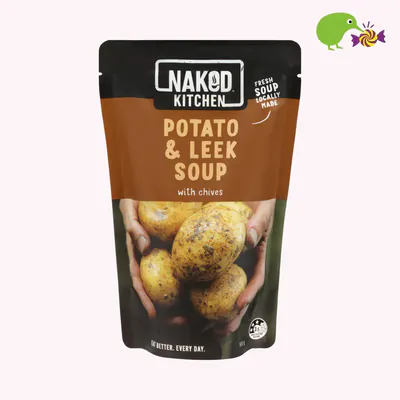 Naked Potato & Leek Soup With Chives