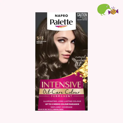 Napro Palette Intensive Medium Ash Brown 5-13 Hair Colour