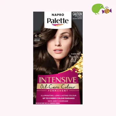 Napro Palette Intensive Medium Brown 4-0 Hair Colour