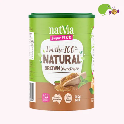 Natvia 100% Natural Brown Sweetener