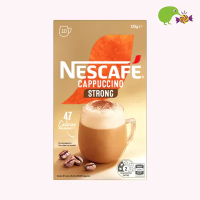 Nescafe Cappuccino Strong Coffee Sachets
