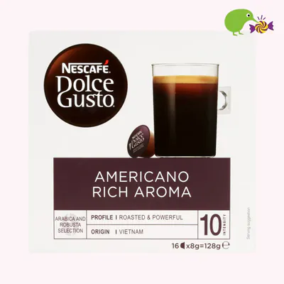 Nescafe Dolce Gusto Americano Rich Aroma Coffee Capsules