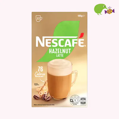 Nescafe Hazelnut Latte Coffee Sachets