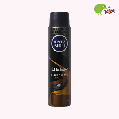 Nivea Men Deep Black Carbon Espresso 48Hr Anti-Perspirant Deodorant