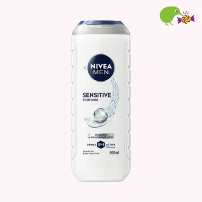 Nivea Men Sensitive Soothing + Bamboo Extract Shower Gel
