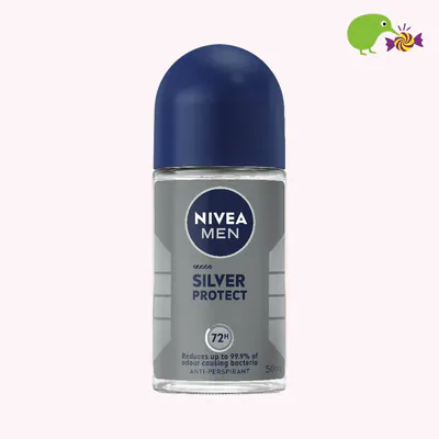 Nivea Men Silver Protect 72Hr Antiperspirant Roll On