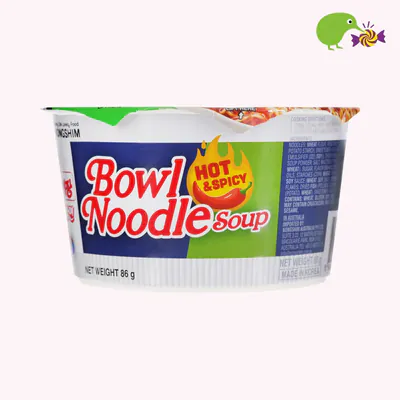 Nongshim Hot & Spicy Ramyun Bowl Noodle Soup