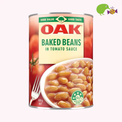 Oak Baked Beans In Tomato Sauce