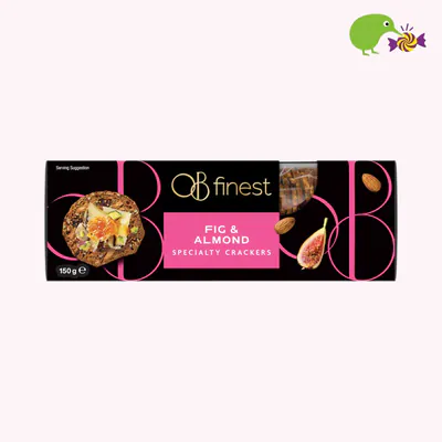 OB Finest Fig & Almond Specialty Crackers