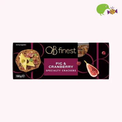 OB Finest Fig & Cranberry Specialty Crackers