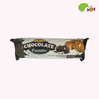 Oki Doki Chocolate Creams Biscuits