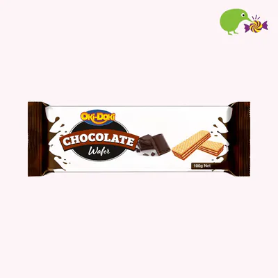Oki Doki Chocolate Flavoured Wafers