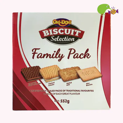 Oki Doki Family Pack Selection Biscuits