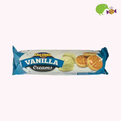 Oki Doki Vanilla Creams Biscuits