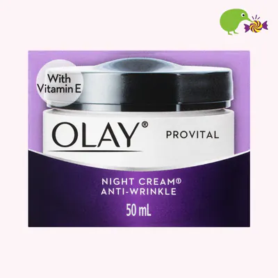 Olay Anti-Wrinkle Provital Night Cream For Mature Skin