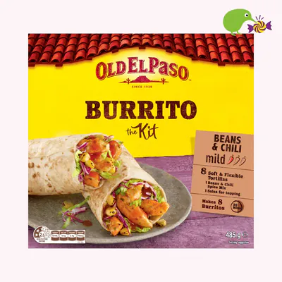 Old El Paso Mild Burrito Kit