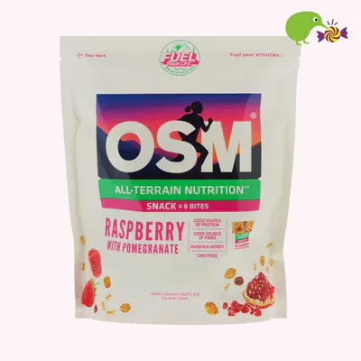 One Square Meal All Terrain Nutrition Raspberry With Pomegranate Bites
