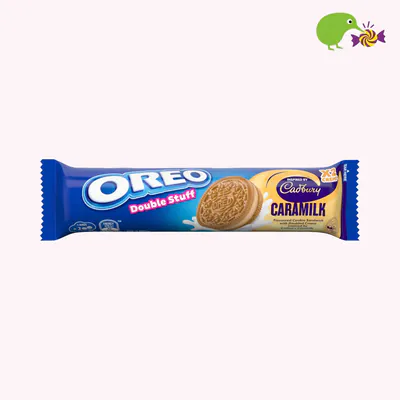 Oreo Caramilk Double Stuff Biscuits