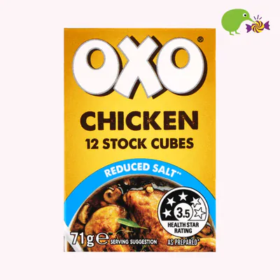Oxo Salt Reduced Chicken Stock Cubes
