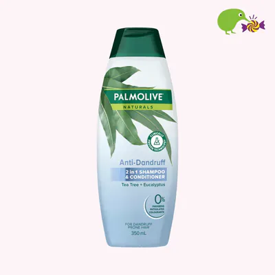 Palmolive Naturals Anti-Dandruff Tea Tree & Eucalyptus 2 In 1 Hair Shampoo & Hair Conditioner