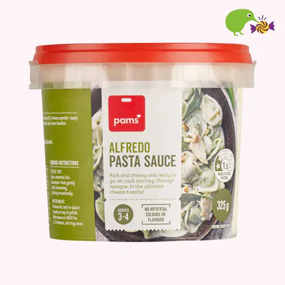 Pams Alfredo Pasta Sauce