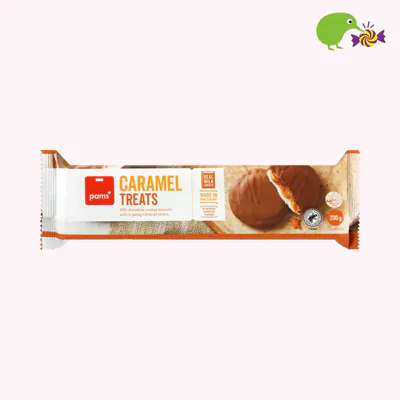Pams Caramel Treats Biscuits