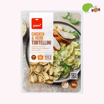 Pams Chicken & Herb Tortellini