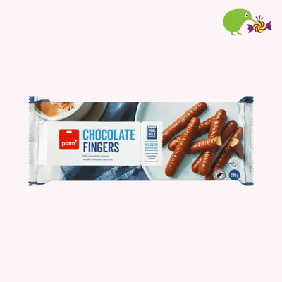 Pams Chocolate Fingers Biscuits